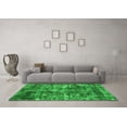 thumbnail image 3 of Ahgly Company Indoor Rectangle Oriental Green Industrial Area Rugs, 8' x 10', 3 of 4