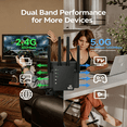 thumbnail image 2 of GJX Wifi Extender Signal Booster for Home,Long Range Up to 12880 Sq Ft and 105 Devices,Wifi Repeater with Ethernet Port, 2 of 7