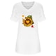 thumbnail image 4 of Vestido de falda corta con estampado de manga corta y cuello en V de moda sexy para mujer Pompotops ghjkhdj17225, 4 of 5