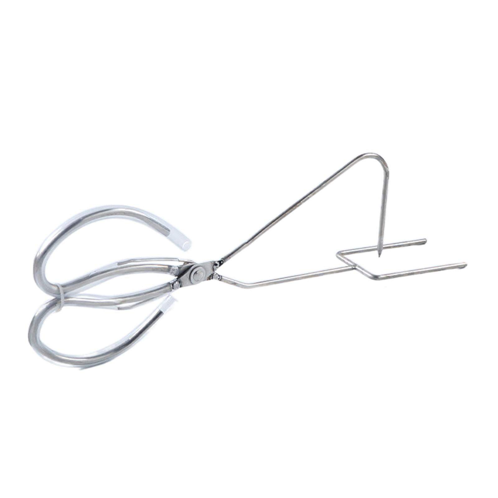 Milageto Dipping Pliers Glazing Tools, Enamel Clamp Ceramic Glazing Pliers Clay Sculpting Style A