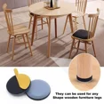 thumbnail image 3 of 20pcs Round Furniture Gliders Self Adhesive Teflon Sliders Sliding Block Table Chair Leg Mat Floor Protector Mover Pads Grey, 3 of 5
