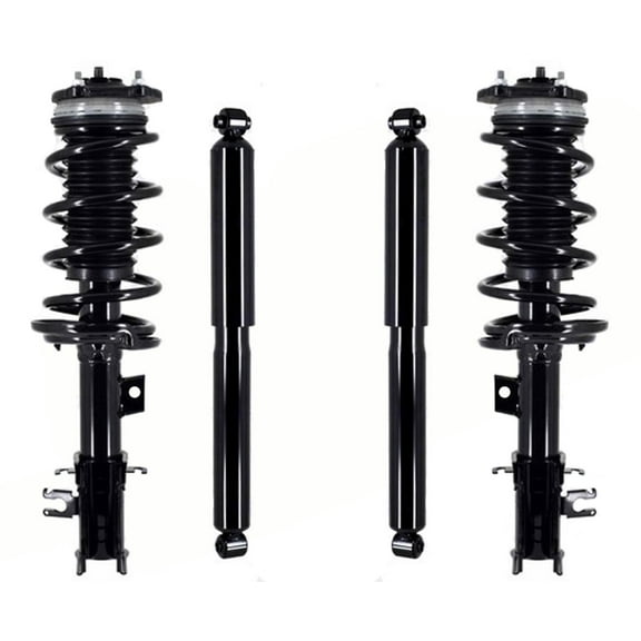 Front Complete Struts Assembly & Rear Shocks For 2015-2022 Ram Promaster City