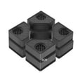 thumbnail image 1 of Coussin Anti-Vibration de Machine à Laver - 4 Pièces Ensemble de Réduction du Bruit Base de Machine à Laver - Univers Hauteur Antidérapante 4.5cm, 1 of 3