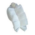 thumbnail image 1 of Turbante de malla jinwen para mujer azul, 1 of 4