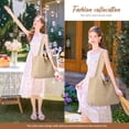 thumbnail image 2 of Bolsa Tote de Crochet hatisan para mujer Grande para Playa B-Khaki, 2 of 6