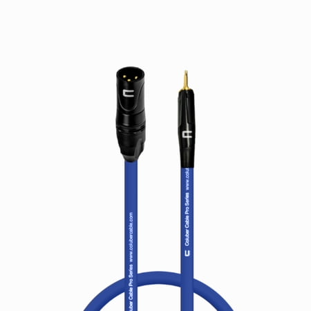 Coluber Cable Unbalanced XLR Male - 3.5mm TS Professional Microphone Cable
