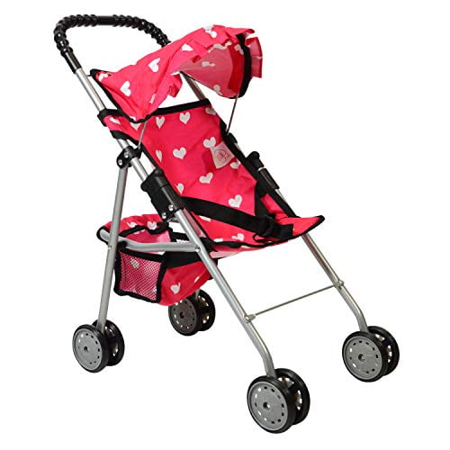 The New York Doll Collection Bye Baby Doll Stroller Play Set for 18" Dolls 