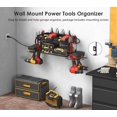 Garage Tools Storage with Charging Station. Power Tool Battery ...