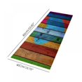 thumbnail image 3 of CLEARANCE!!Home Decoration Carpet Kitchen Runner Mat Non Slip Laundry Room Rug Rustic Wood Grain Pattern, 3 of 6