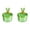 Green(2 pc), variant on Food Waste Catcher, 2 Pack Green Rabbit Kitchen Sink Strainer, Press-to-Dump Filter Basket with Lifting Stopper, Multifunctional Drain Collector for Home