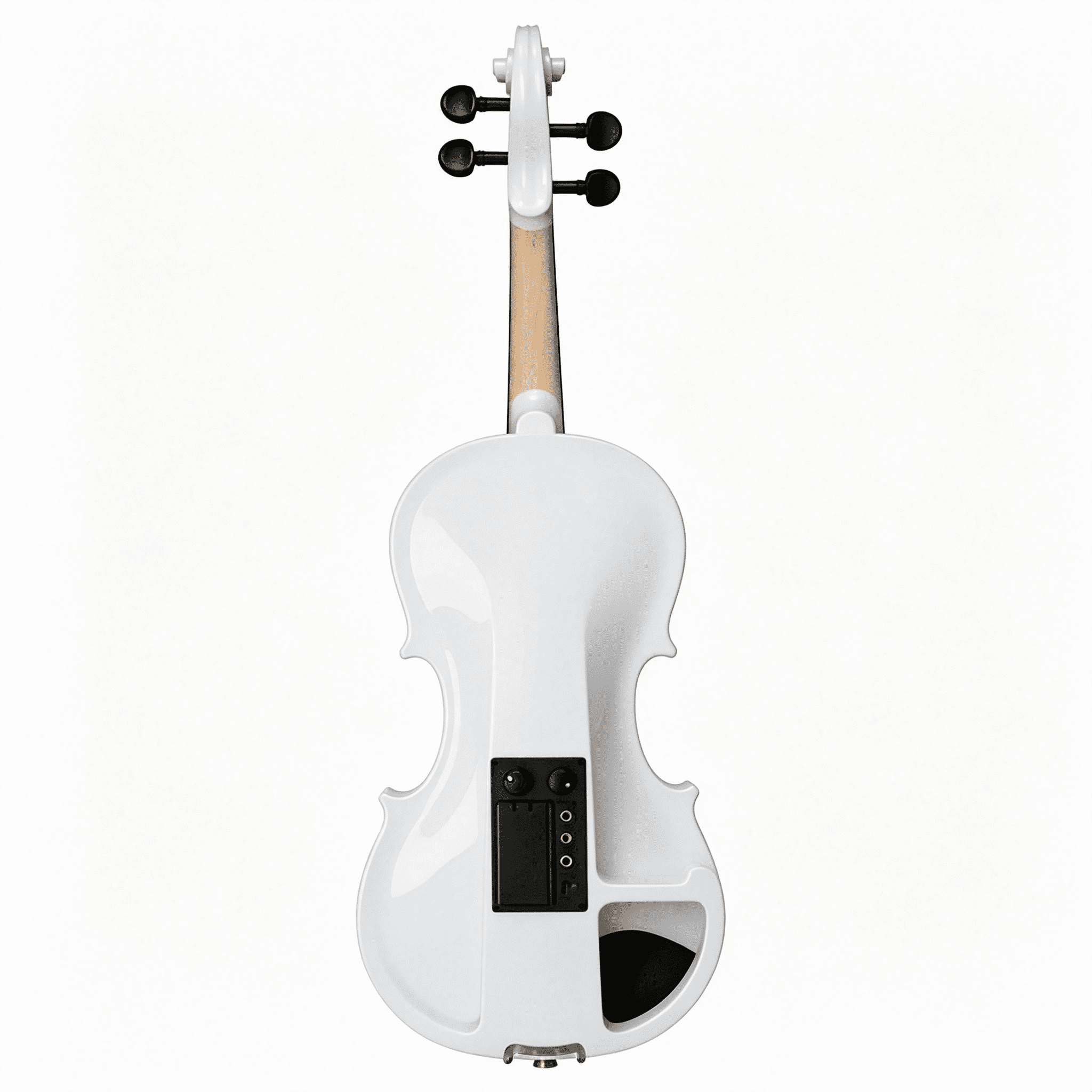 Full Size 4/4 Bunnel Edge Electric Silent Violin Set - Pink Finish