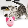 thumbnail image 3 of Gato jugando juguete gatito mascota aullido campana forma Animal gato bola Teaser rojo, 3 of 5