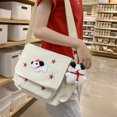 thumbnail image 3 of Bolso Hobo lindo para mujer bolso bandolera con correa ajustable bolso versátil para estudiantes, 3 of 9
