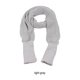 thumbnail image 3 of Minnieouse Manténgase a la moda y cómoda bufanda larga de invierno para mujer con mangas unisex única fácil de usar Accesorios de disfraces Gris claro, 3 of 6