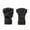 Black A, variant on Half Finger Workout Gloves for Men and Women | Grip & Callus Protection, Wrist Support, Breathable Mesh for Gym, Weightlifting, Cycling, CrossFit & Fitness Training