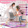 thumbnail image 5 of Dance Mat Toys For 3-12 Years Old Girls Birthday Gifts, Musical Dance Mat For Kids, Dance Pad With Led Lights, 5 of 5