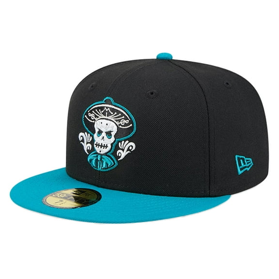 Men's New Era Black Albuquerque Isotopes Copa de la Diversi-n 59FIFTY Fitted Hat
