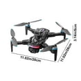 thumbnail image 5 of Cagogo under $5 1080P Screen Drone, 1080P Screen Remote Control Drone, Brushless Motor Quadcopter with Obstacle Avoidance, GPS RC Aircraft with Altitude Hold, 8GB Storage Card Included, 5 of 9