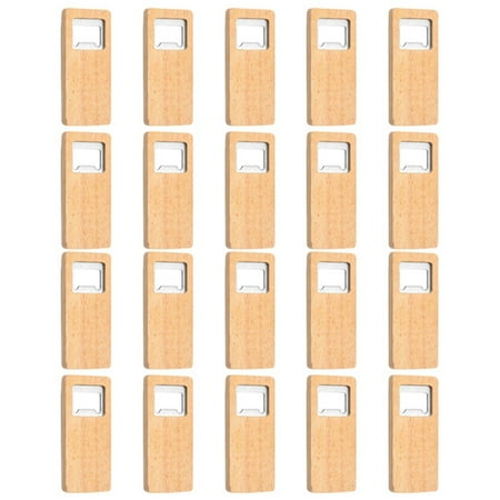 

20Pcs Wood Beer Bottle Opener Wooden Handle Corkscrew