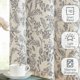 thumbnail image 4 of Cortinas Jinchan, mezcla de lino floral, 160 x 160 cm, 2 paneles, 4 of 8