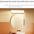 thumbnail image 3 of Lampe de Miroir LED Rechargeable avec Port USB - 3 Modes de Couleur & Luminosité Réglable, Installation Sans Perçage pour Salle de Bain, Cuisine, Chambre - Design Compact 26cm, Batterie Longue Durée 18650, 3 of 6