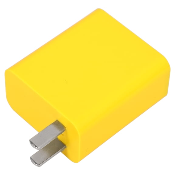LOLIPPYY Portable Yellow Charger Plug Hidden Safe Box for Cash Storage and Secure Secret Container