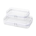 thumbnail image 5 of Clear Hard Shell Zipper Cases, Dustproof Crush-resistant Travel Organizer for Makeup Toiletries, Dustproof Small Items Storage Bags for Cosmetics Accessories, 5 of 8