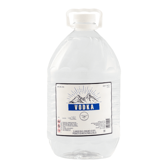 Vodka Clássico Garrafa 5000 Ml Clássico Vodka