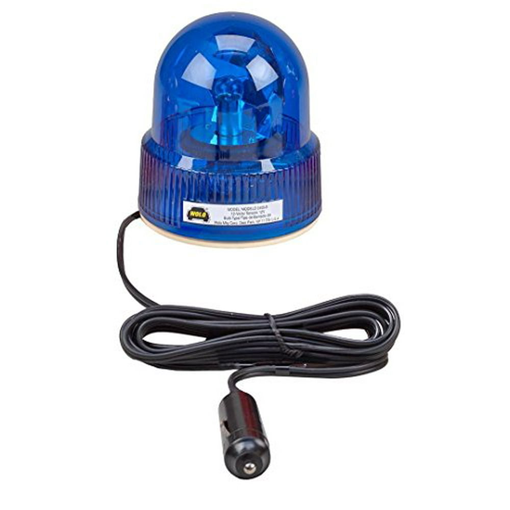 Wolo (3105B) Beacon Light Rotating Emergency Warning Light 12 Volt