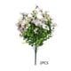 thumbnail image 2 of Artificial Eucalyptu And Violet Plastic Flowers Outdoor Home And Garden Decorative Bouquets, 2 of 6