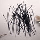 thumbnail image 2 of Cable Corbatas Calidad Industrial Bridas: 100X2.5Mm Color: Negro Cantidad: 300 Piezas, 2 of 5