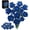 Dark blue, variant on Blue Orchid Flower Building Set with Vase for Adults, Compatible with Lego Botanical Flowers, 567pcs Ideas Plant Collection Toys for Home and Office Decor, Gifts for Christmas Mother's Day