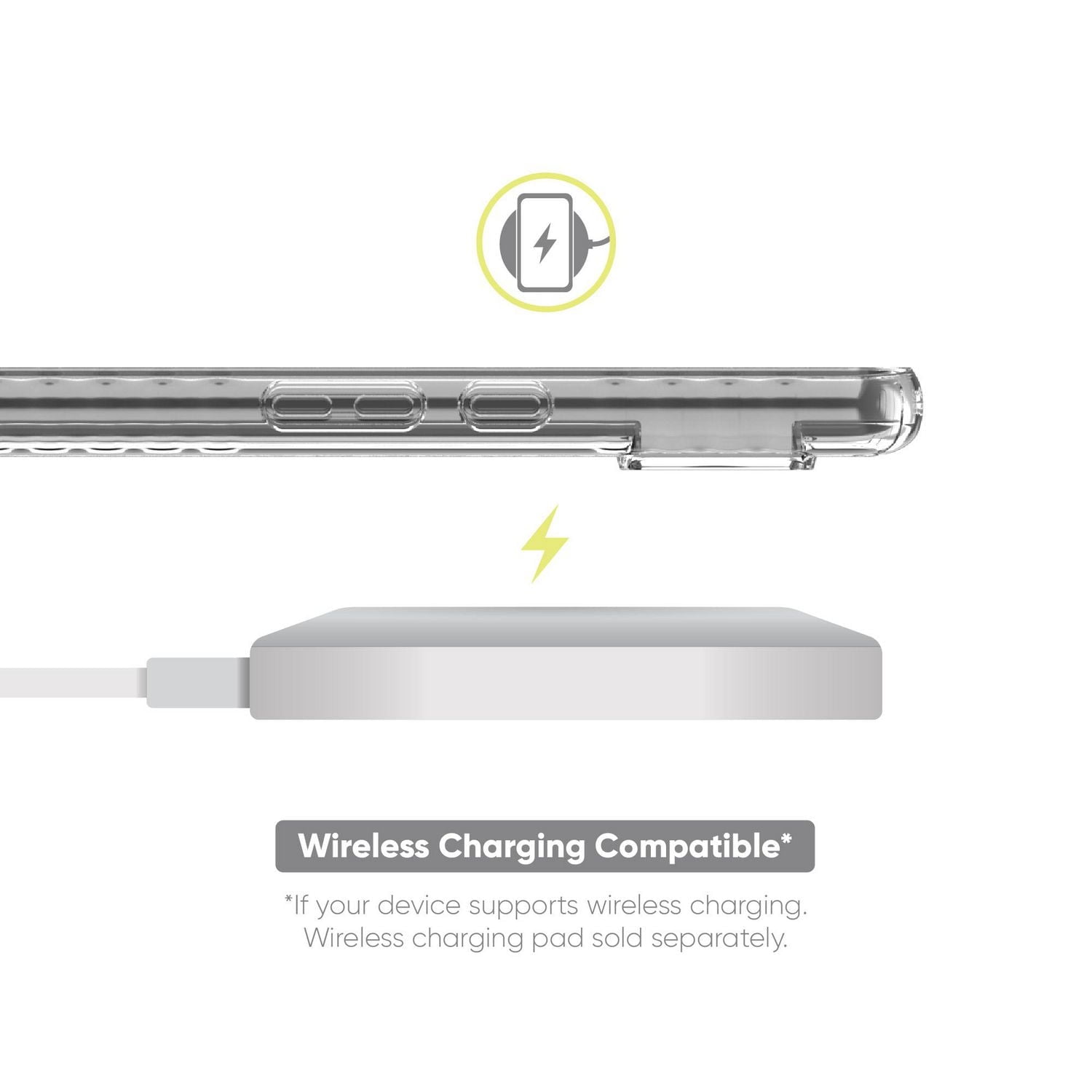 onn. Google Pixel 8 Protective Gel Phone Case