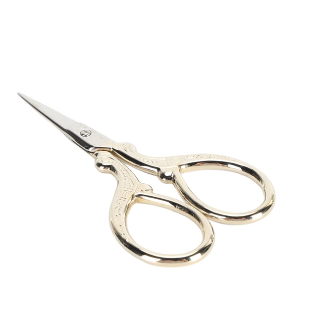 Professional Fabric Scissor Set, Multifunctional DIY Craft Scissors with Exquisite Leather Cover, Compact Lightweight Sewing Embroidery Tool for Household Use