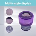 thumbnail image 5 of 1 pieza de filtros HEPA para aspiradora V11 Outsize, V11 Outsize Origin, Outsize, Outsize Absolute +, piezas 970422-01, 5 of 5