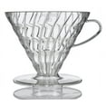 thumbnail image 1 of Hario V60 Plastic Coffee Dripper Size 03 Clear, 1 of 5
