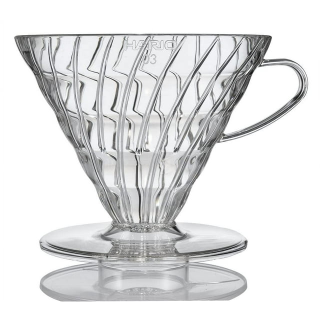 Hario V60 Plastic Coffee Dripper Size 03 Clear