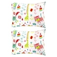 thumbnail image 2 of Mellanni Pillowcase Set of 2 Toddler size 14 x 19 with Animals Print - Soft Hypoallergenic Bedding for Kids - Wrinkle Resistant Microfiber Pillowcases for Boys and Girls, 2 of 3