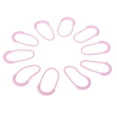 thumbnail image 3 of 10 Uds de tiradores de cremallera Cola de repuesto extensión de cremallera rosado, 3 of 7