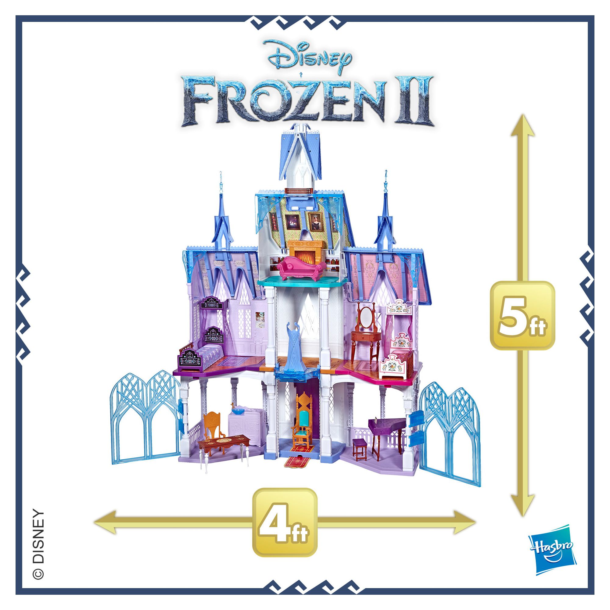 Disney Frozen 2 Ultimate Arendelle Castle Playset, Lights, Moving Balcony, 5x4 Ft. - image 5 of 26