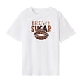 thumbnail image 2 of Camiseta para mujer, ropa deportiva para mujer, camiseta con cuello redondo para ir de compras y desplazamientos femeninos SG, 2 of 7
