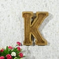 thumbnail image 5 of Handmade Eco-Friendly Wall DÃ©cor "K" Alphabet Letter Block MH6223, 5 of 5
