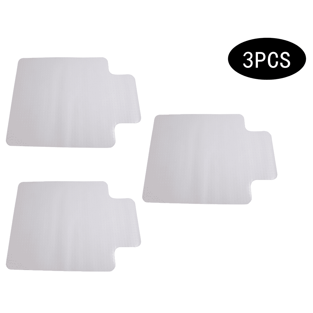 Lowestbest Chair Mat, PVC Matte Home-use Protective Mat for Floor Carpet Chair, 47" X 35", 3Pcs Lowestbest Chair Mat, PVC Matte Home-use Protective Mat for Floor Carpet Chair, 47" X 35", 3Pcs
