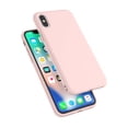 thumbnail image 5 of Cell Phone Cases For 6.1" iPhone XR, Njjex Liquid Silicone Gel Rubber Shockproof Case Ultra Thin Fit iPhone XR Case Slim Matte Surface Cover For Apple iPhone XR 2018 -Pink, 5 of 6