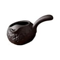 thumbnail image 2 of Tetera de cerámica Macarena con Infusor de té Antiescaldaduras Negro, 2 of 8