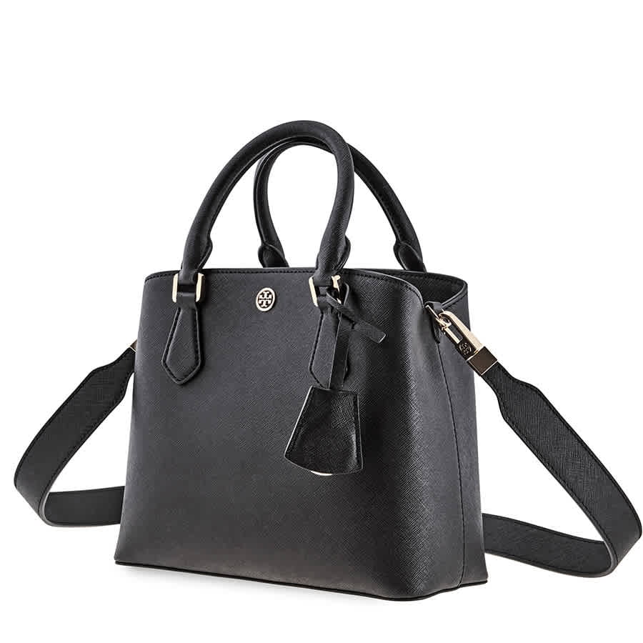 tory burch small robinson saffiano leather tote