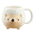 thumbnail image 1 of Mainstays White & Beige Porcupine Sculpted Ceramic Mug, 17.25 oz, 1 Piece, 1 of 5