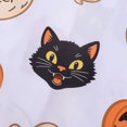 thumbnail image 7 of MEZZALL Women's 2 Piece Halloween Pajama Set Lapel Short Sleeve Button Shirt Matching Shorts Ghost Cats Pumpkin Print Casual Nightwear, 7 of 7