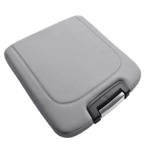 Center Console Cover Compatible with 2013-2018 Dodge Ram 1500 2500 3500 , 2019 Dodge Ram 1500 Classic Console Armrest Cover Cushion Protector (Gray)