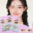 thumbnail image 3 of 5pcs Self Adhesive Double Eyelid Patch Natrual Reusable Waterproof Sweat-proof Invisible Ultra-thin Breathable Big Eye Beauty Stickers Makeup Tools, 3 of 8